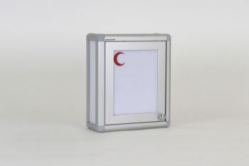 Ecza Dolab Mat Gri Keli