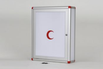Ecza Dolab Kilitli Krmz Keli