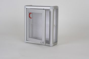 Ecza Dolab Mat Gri Oval Keli